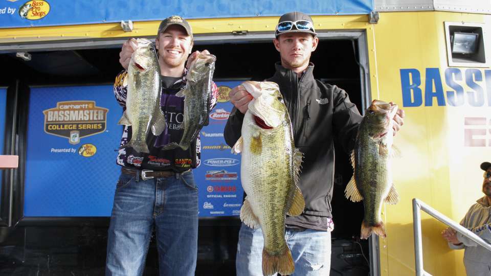 Stetson Overton and Cason Kelley of Tarleton State (20th, 30-6)