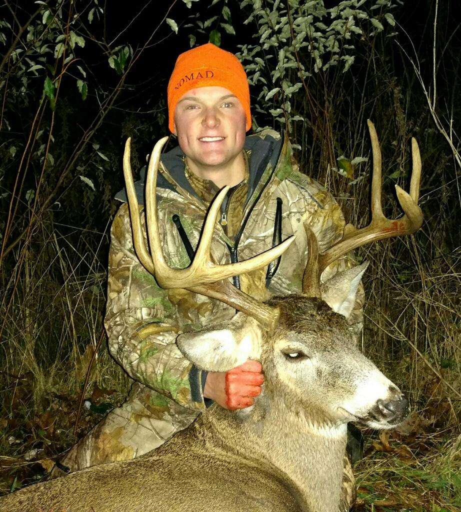 Before the season ended, Nicholas ended up getting a buck.
