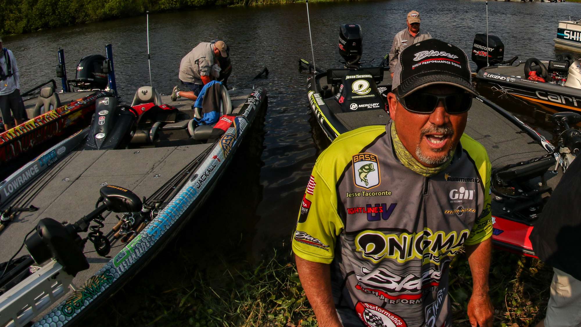 Jesse Tacoronte had plenty to holler about after sacking them on Day 2. 
