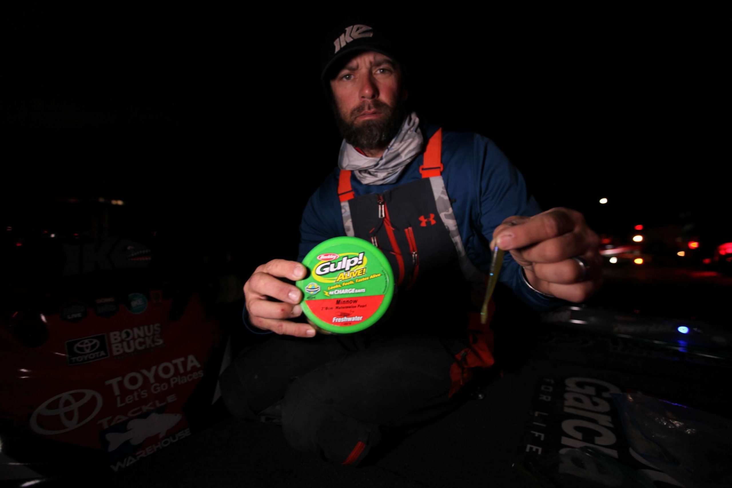 <b>Michael Iaconelli</b><br> The 11th place finisher targeted largemouth early in the week until the bite went cold. Iaconelli then switched to smallmouth using a 3-inch Berkley Gulp! Minnow, Watermelon Pearl. He rigged it to a No. 1 VMC Spinshot Drop Shot Hook and a 3/8-ounce VMC Ike Tungsten Drop Shot Weight. âI wanted to get straight to the fish so I used the heavier weight.â Alternatively, he used a 3-inch PowerBait Minnow with the same hook and weight. 