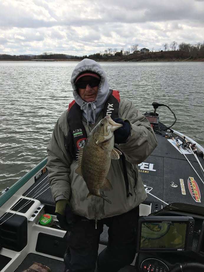 Another good smallmouth from Gary Klein.