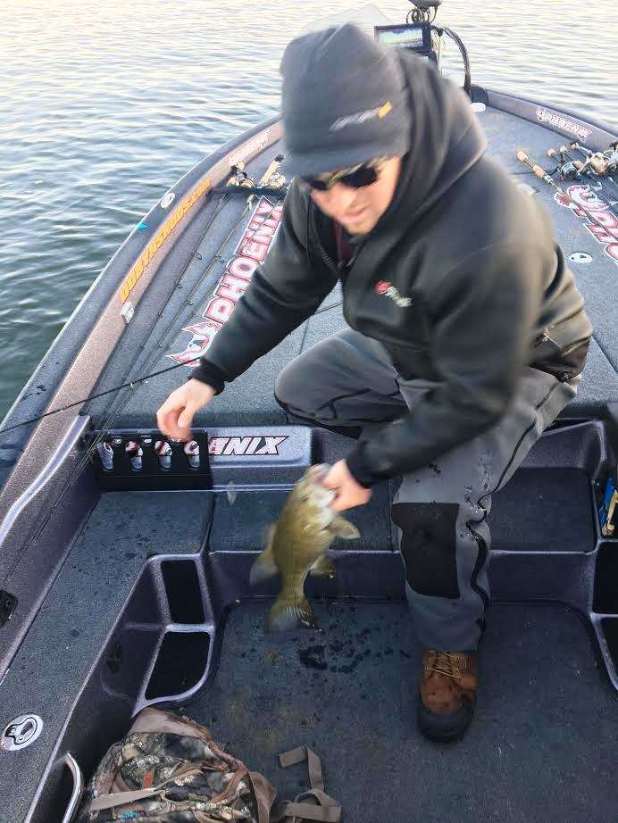 Paul Mueller's first nice smallmouth