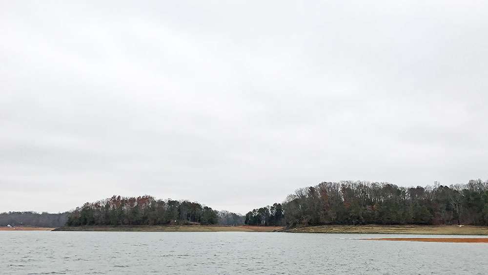 In a year with normal rainfall, the water level in Cherokee Reservoir varies about 30 feet from summer to winter to provide seasonal flood storage.