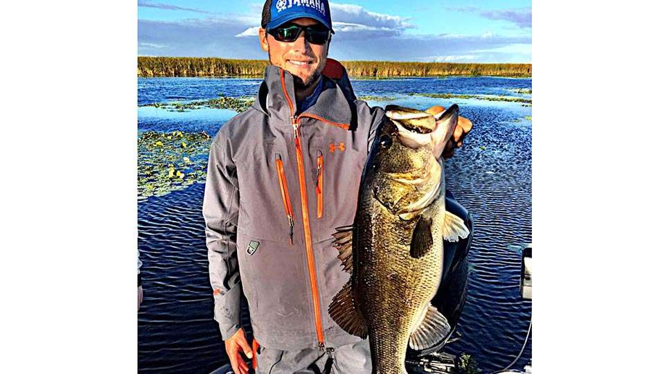 Justin Lucas caught this difference maker during the Okeechobee pre-practice period. The Elites will enjoy a fishery where they might hook into their biggest fish, one that draws their fellow pros to the tank, thrills the crowd watching and catapults him up the leaderboard.