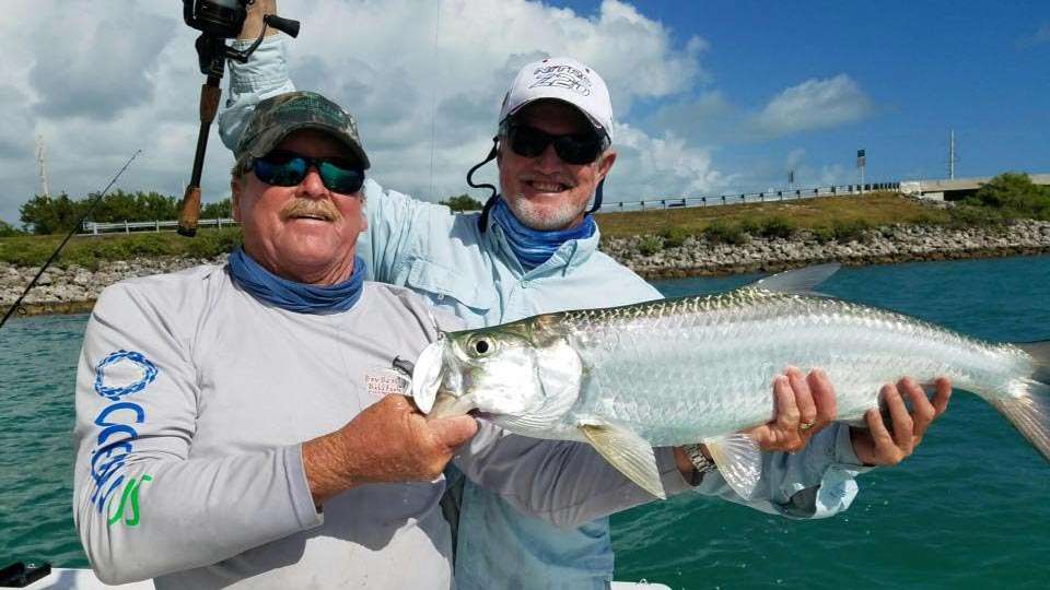 Never think your best days are past, and know you are never too old to appreciate a fish catch. Elite legend Rick Clunn shows that here with a tarpon caught on Islamorada, Fla., with Chris Barron. âHappy Holidays to all the fishing community! Give the gift of your time and attention to those you love,