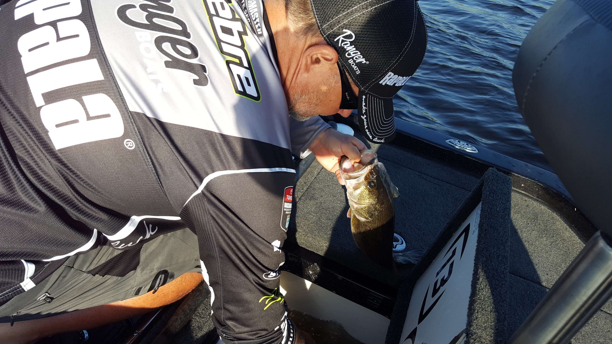 Dave Lefebre misses a 5 pounder and then hooks this one on the next cast! 