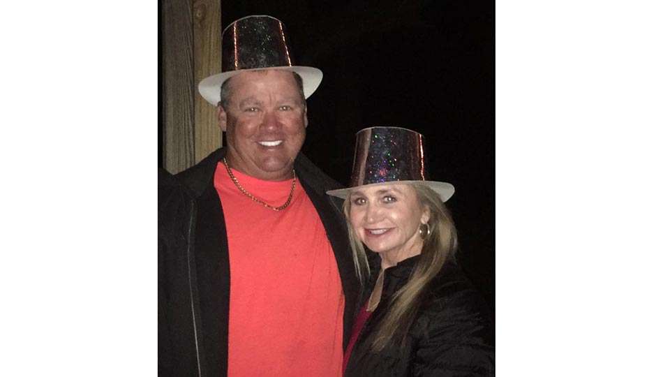 Terry Scroggins has the hat to deliver the message. âHappy New Year y'all! Wishing you a wonderful 2017!!â