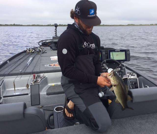 John Hunter has moved from the flats and is now flipping for a big bite. While the move and slowing down paid off, he is yet to find the Okeechobee monsters that he needs.