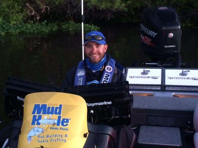 Brandon Lester is looking forward to fishing Day 3 and is hoping some of the Okeechobee giants have moved into his area.