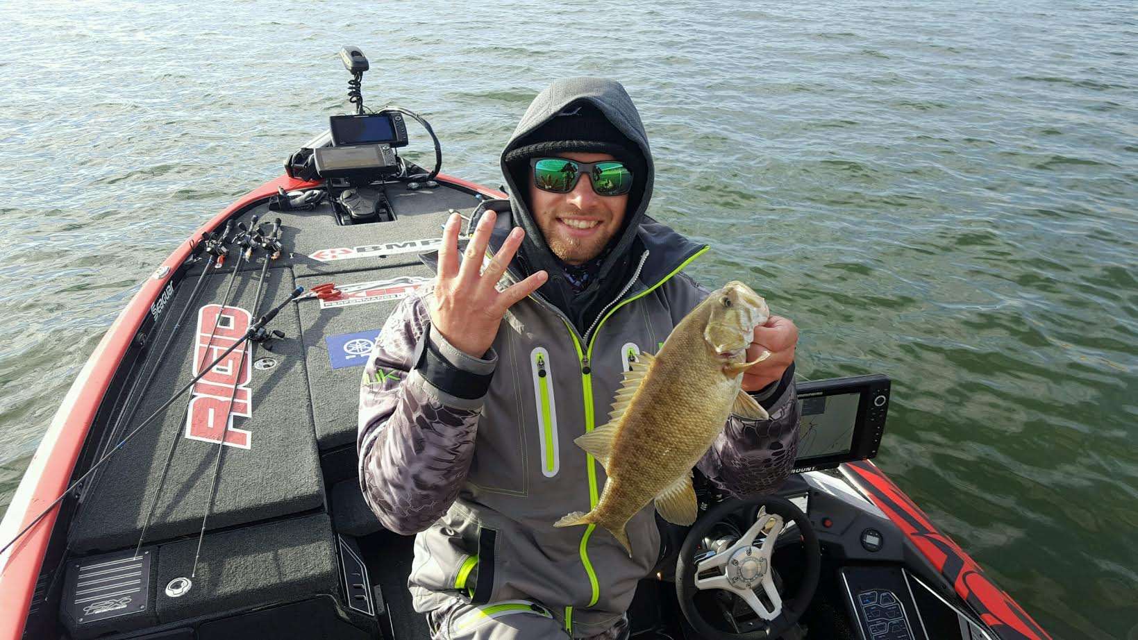 No. 4 is another smallmouth for Brandon Palaniuk. Now he's on the hunt for No. 5.

