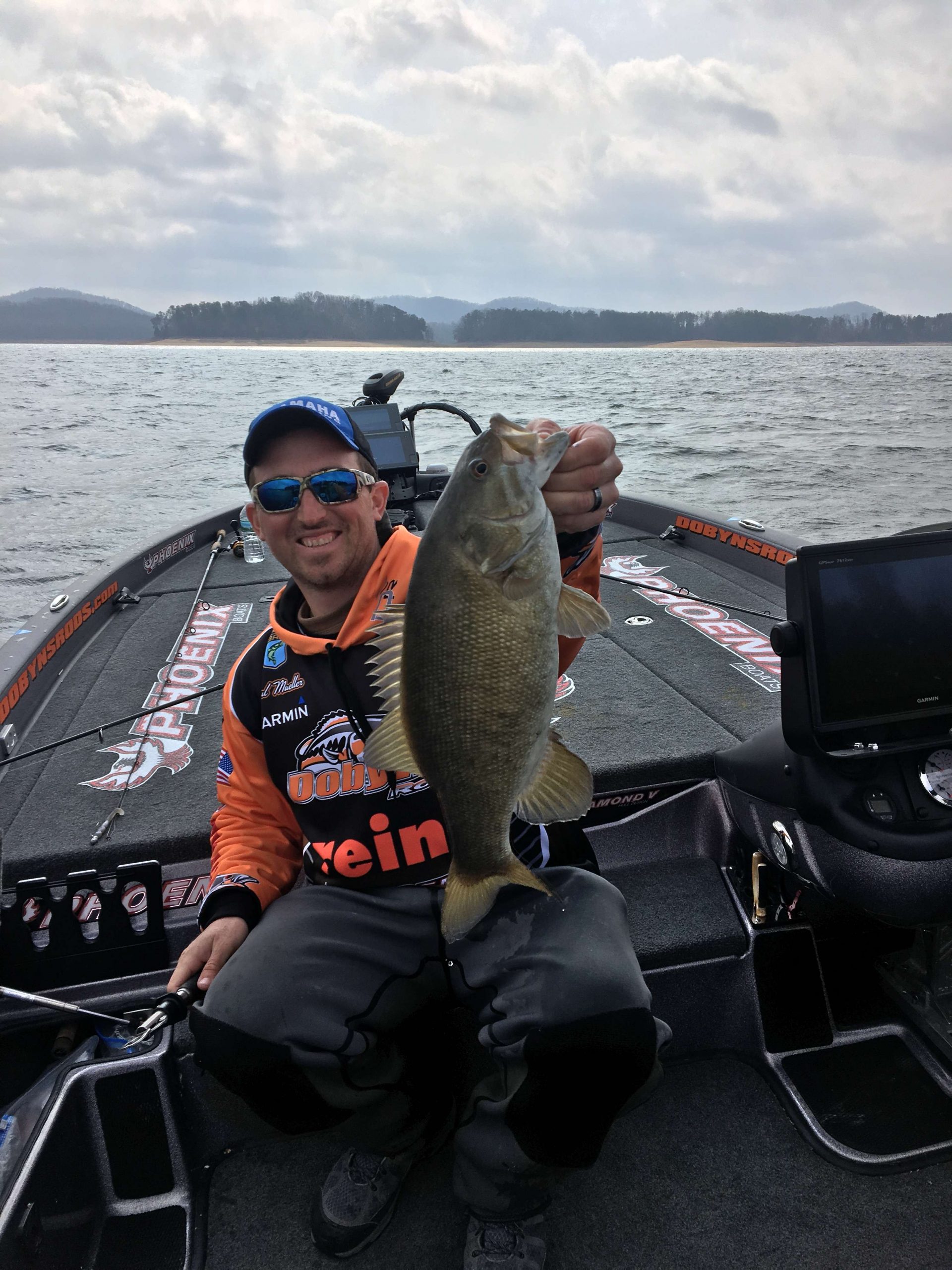 Paul Mueller has culled with another 3 1/4 smallmouth.
