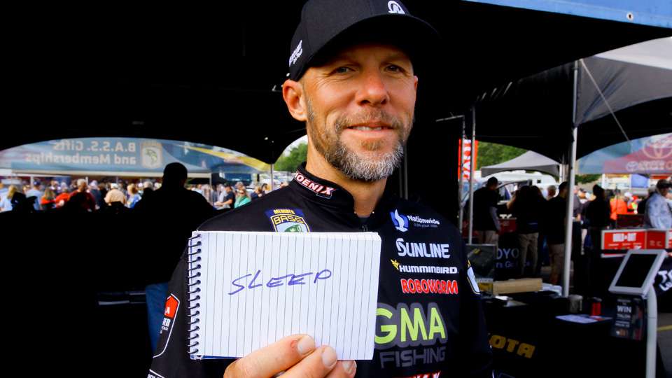 During the 2016 Toyota Bassmaster Angler of the Year Championship, we asked several Elite Series pros to name their weakness. Several of the answers were predictable, but we were surprised by some of them. 
<p>
Aaron Martens