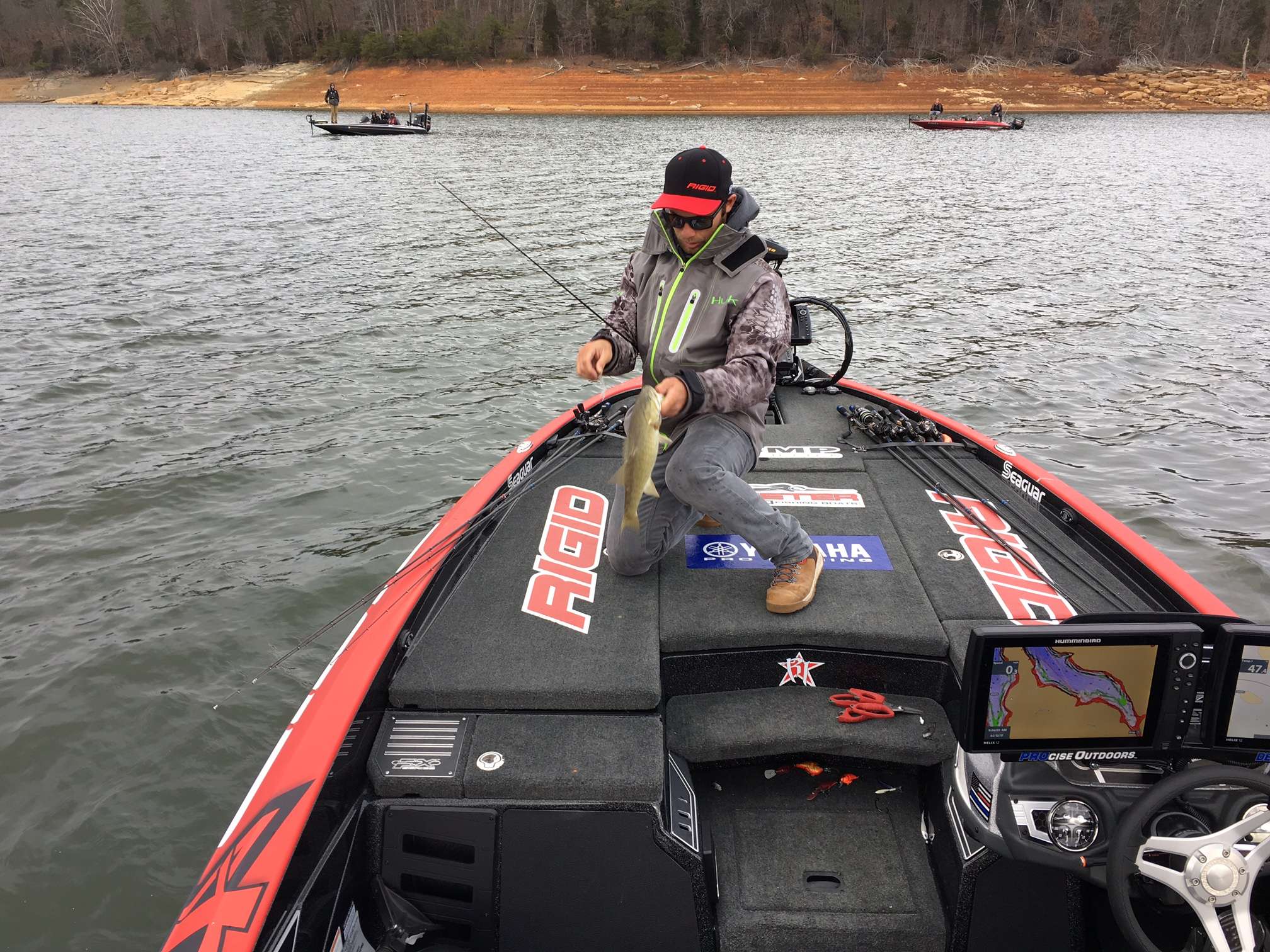 Palaniuk adds two to the box. He found a couple wanting to participate, would like to get on the bigger fish soon.

