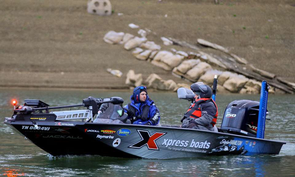 Elite Series Rookie Skylar Hamilton takes on his home state waters in an aluminum boat...