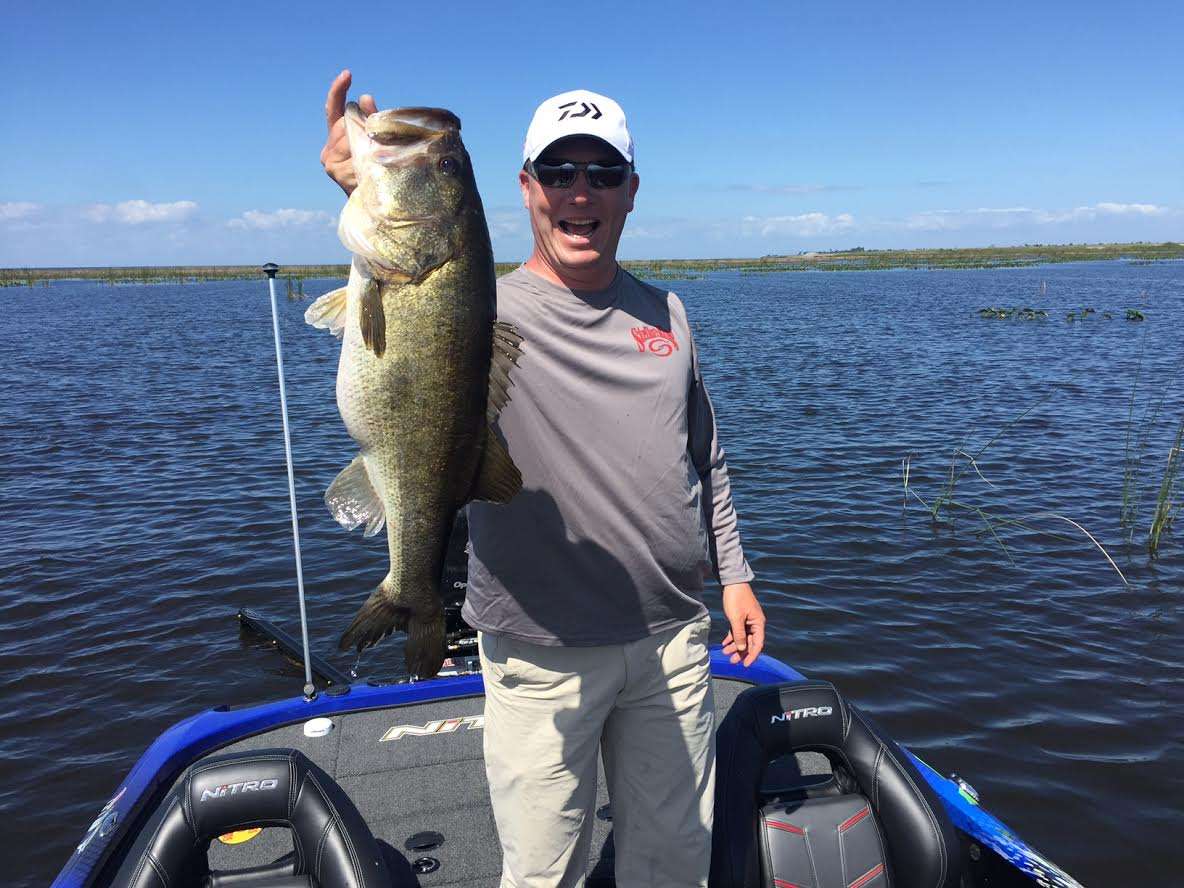 Andy Montgomery just landed this Okeechobee pig!