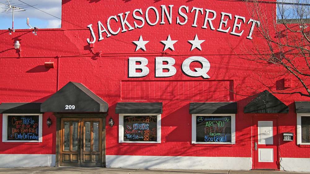 Barbecue is a Texas tradition, from the smaller restaurants like this one next to Minute Maid Park, to the many big steak houses located through town.