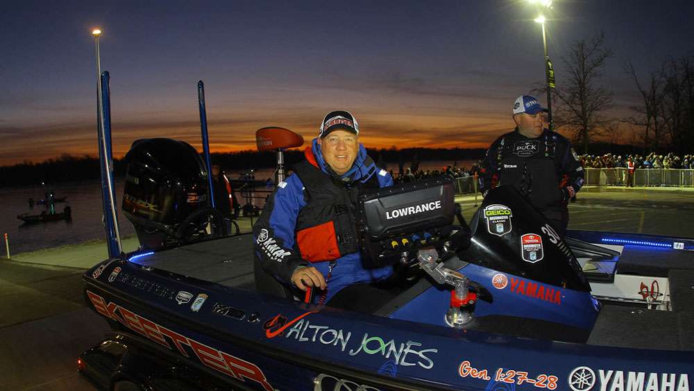 At 53, Jones is one of the oldest anglers in this yearâs Classic, though not quite old enough to become the oldest champion in history. Heâs also the father of one of the other competitors â the eponymous Alton Jones Jr., who is fishing his first Classic.