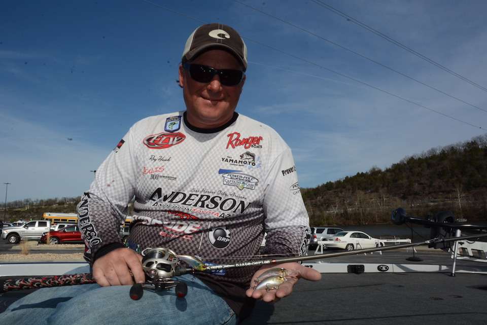 <b>Roy Hawk</b><br>
The fourth-place finisher used hardbaits all week to catch his fish. Hawks focused on fish in shallow and deep areas. 