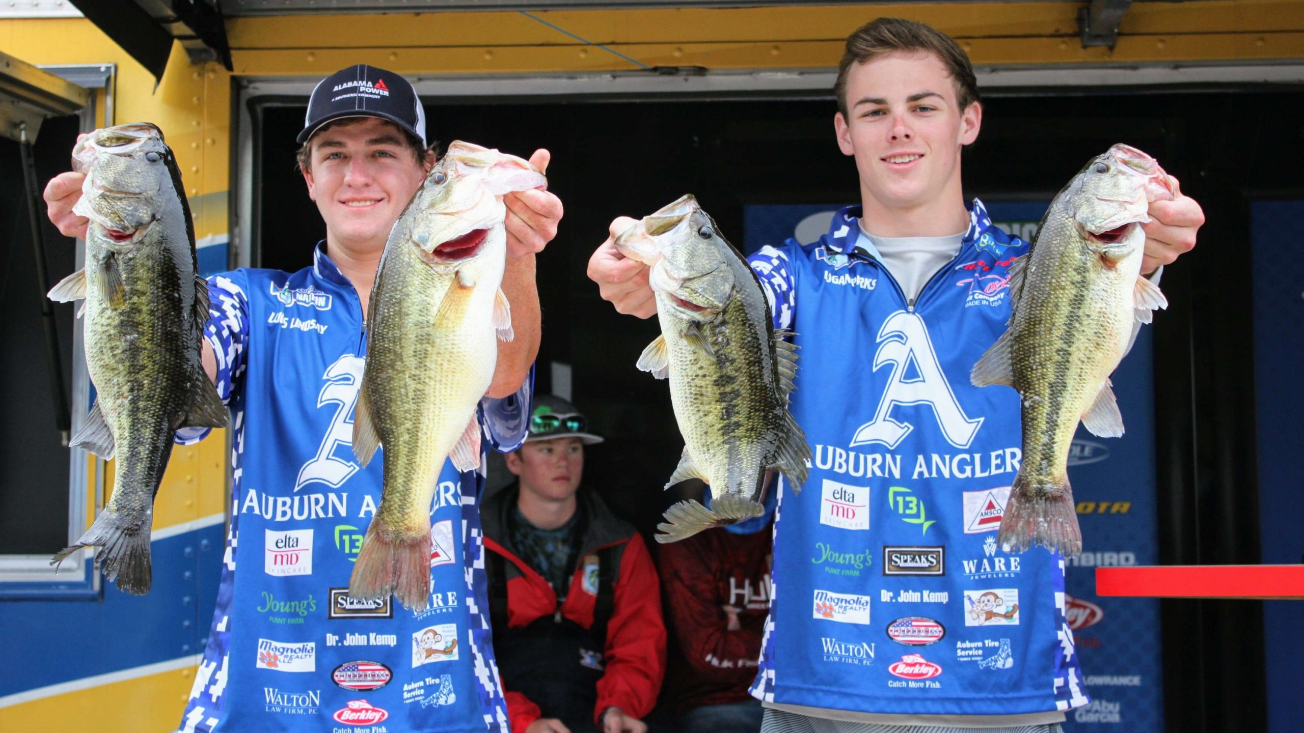 Lucas Lindsay and Logan Parks of the Auburn (Ala.) Anglers placed
  13th overall with a total weighing 16-3.
