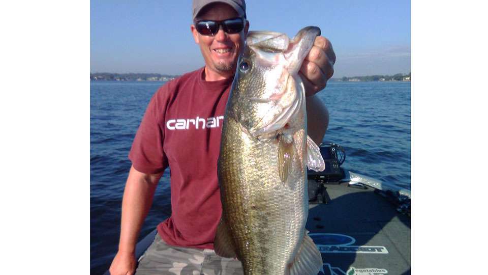 Local favorite Keith Combs, who lives two hours up the road in Huntington, Texas, has found success on Lake Conroe. Heâs won two Toyota Texas Bass Classics on the lake, and caught this 10-pound, 4-ounce lunker in last year.