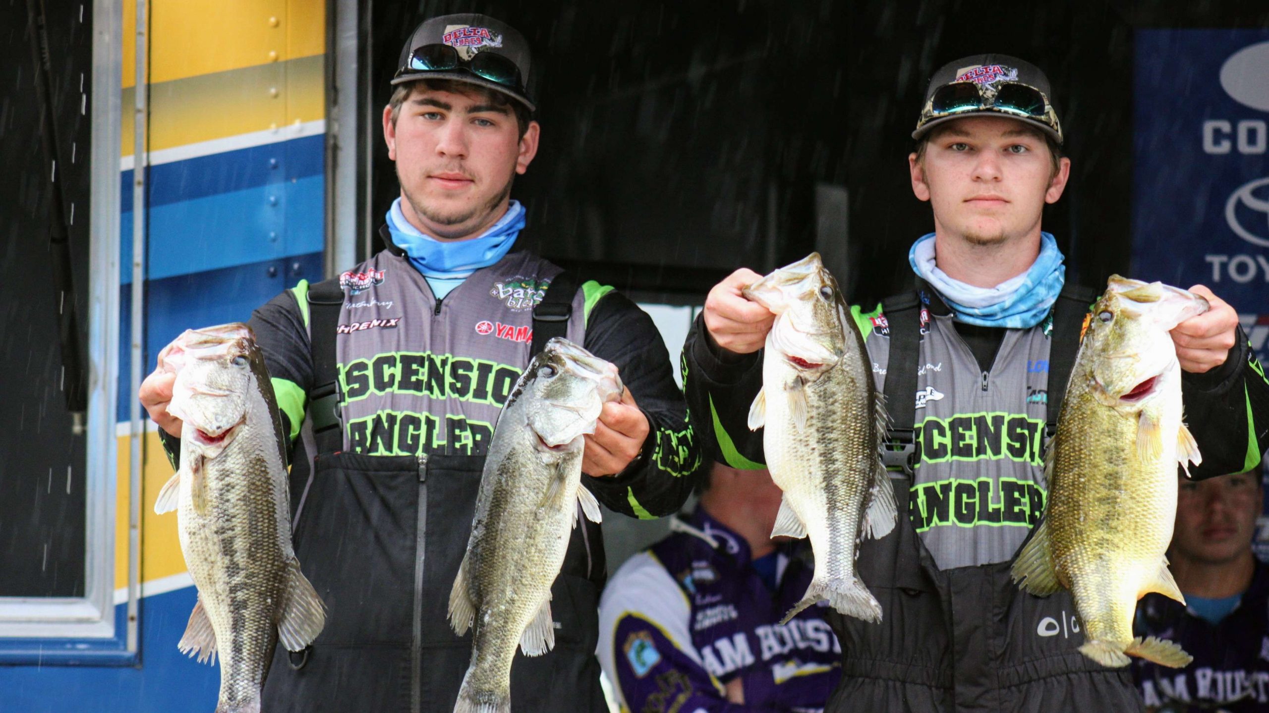 Cade Fortenberry and Brennan Edmond of the Ascension (La) Anglers
  were 10th overall with 17-7.
