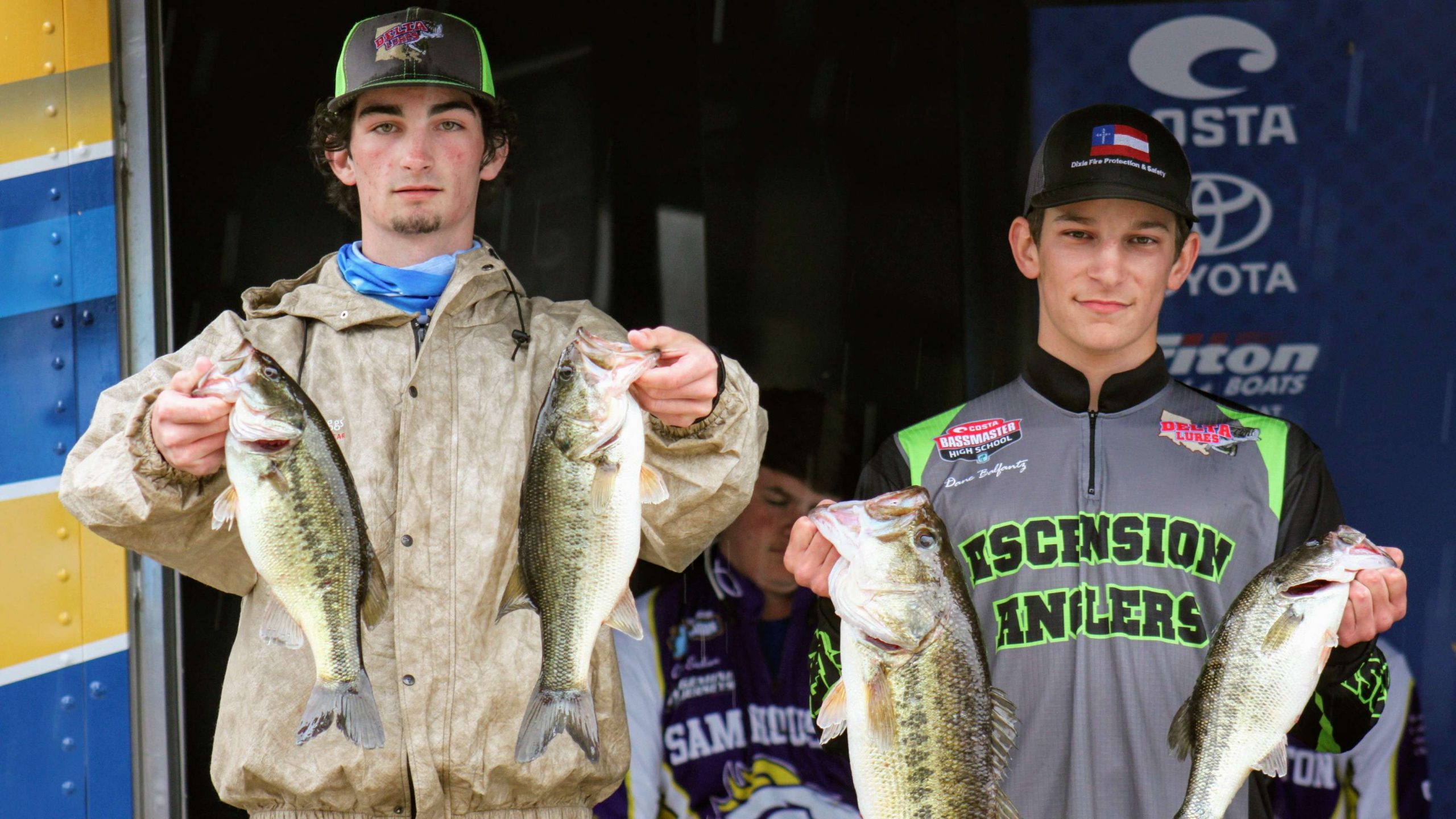Caleb Mayers and Dane Balfantz of Louisiana-based Ascension Anglers
  finished in 15th place with 15-13.
