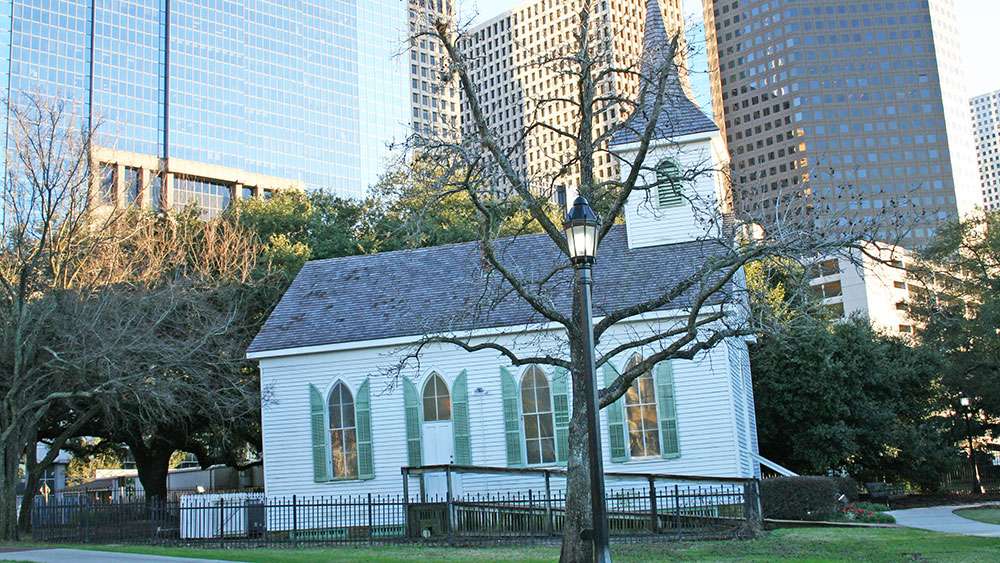 From a small church to skyscrapers. Houston has changed from its early beginnings.