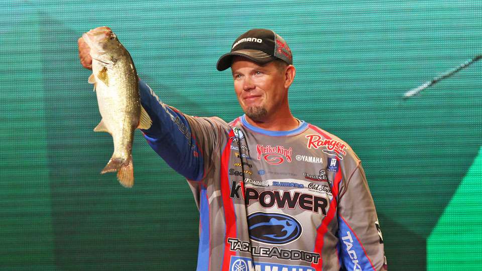 Combs stands tied for 40th after only bringing in three fish for 7-11.