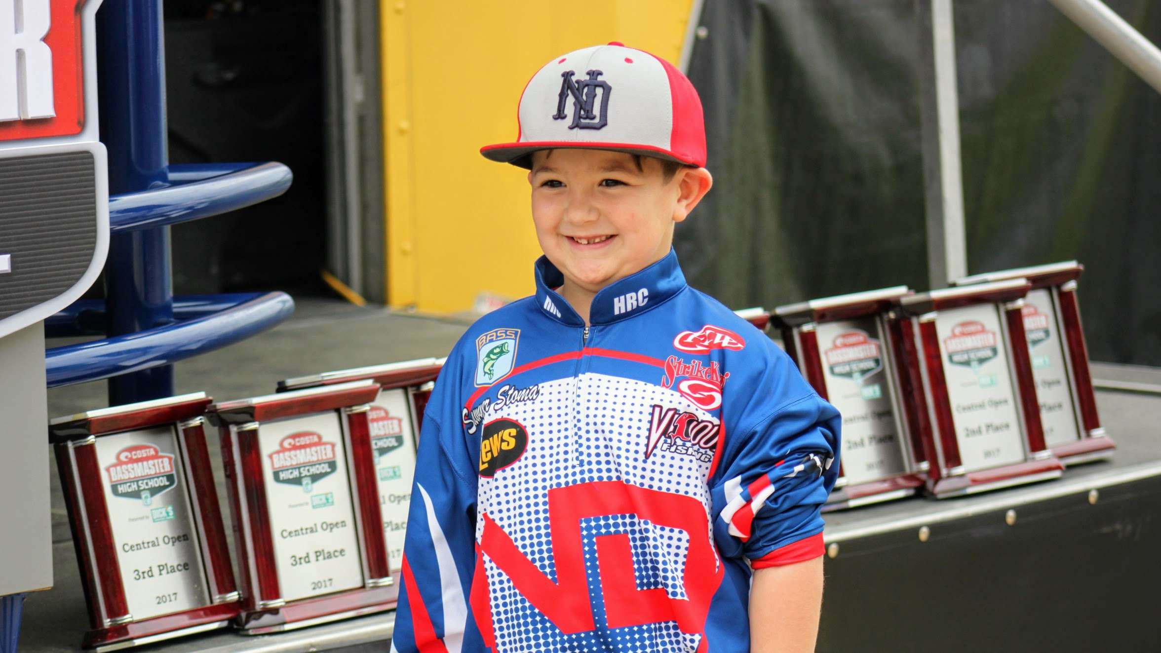 This little fellow also hopes to won day compete on the Bassmaster
  High School circuit. Parents and young children were in abundance at
  registration, launch, and weigh-in, proving that the future of bass
  fishing is as bright as ever.