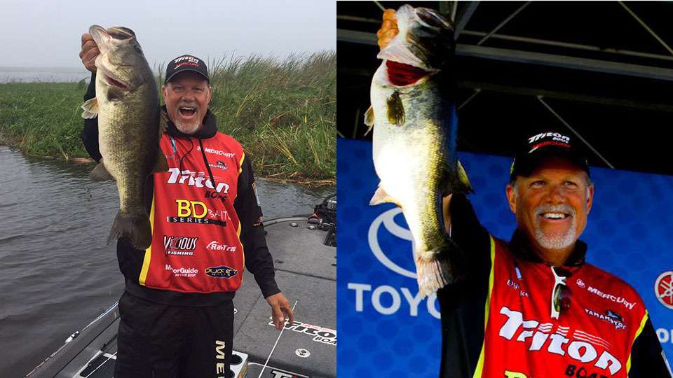 Like we said, catching big fish is a real joy for the anglers. Boyd Duckett, who stood in 94th after Day 1, landed this pig and smiled all the way to the weigh-in stage, and then the bank, as it was surely instrumental in him making the cut and finishing 19th.