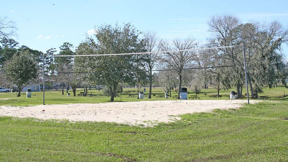 Feel like a little volleyball while waiting for the pros to return? Try your game at the sand volleyball court, or there is also a softball field.