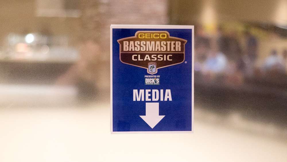 Behind the scenes at the GEICO Bassmaster Classic presented by DICK'S Sporting Goods is the underground lair of the media...
