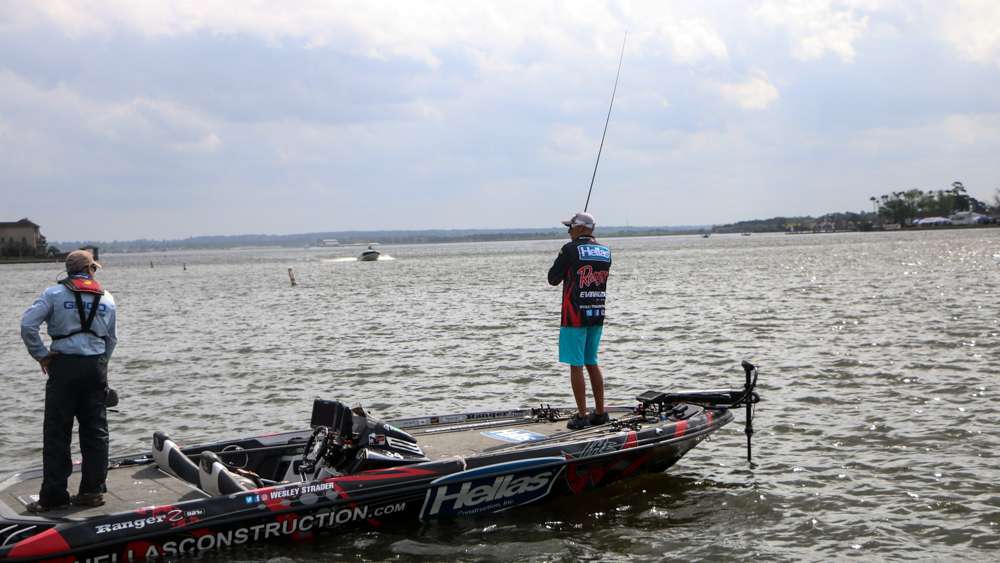 Check out the action on Lake Conroe with Wesley Strader, Jared Lintner and Andy Montgomery on Day 2 of the 2017 GEICO Bassmaster Classic presented by DICK'S Sporting Goods.