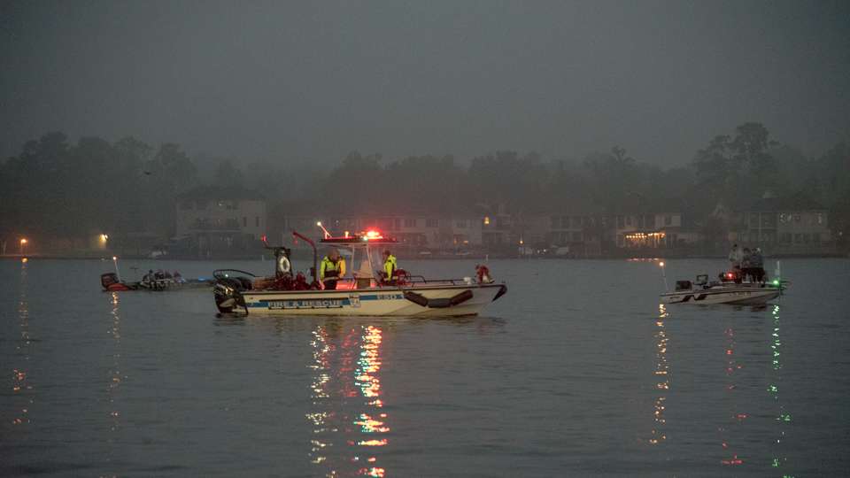 Fire & Rescue boats were on hand for the event.