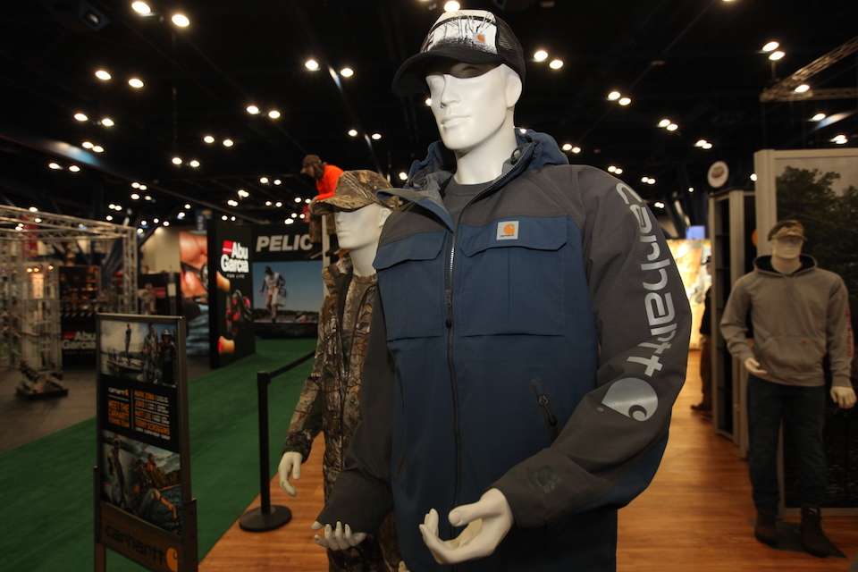 When Mark Zona wears a rain suit this is it. He helped design this Carhartt Force Extremes Shoreline Angler Jacket and Bib Overall. âWhat I like the most about Carhartt is they listen to the needs of who wears their clothes.â The Z Man wears this outfit in spring, summer and fallâproviding three seasons of comfort and protection.  