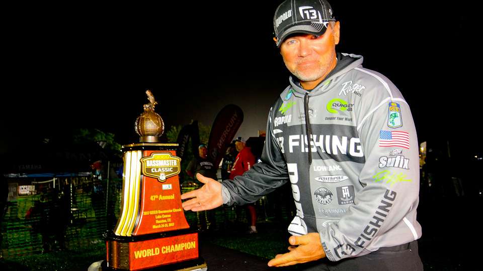 The Top 25 Classic competitors gear up and head out onto Conroe for the final day of the 2017 GEICO Bassmaster Classic presented by DICK'S Sporting Goods.