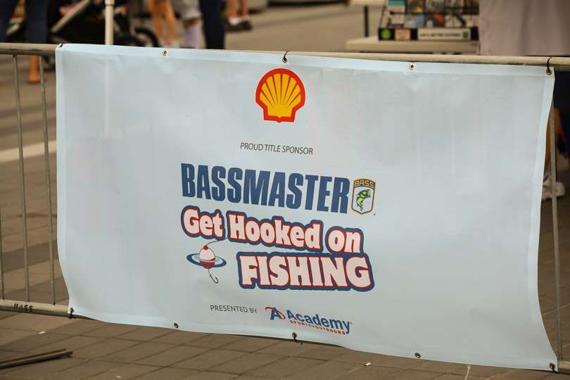 The Shell Bassmaster Get Hooked on Fishing program presented by Academy Sports + Outdoors is designed to get kids excited about fishing and the outdoors. 