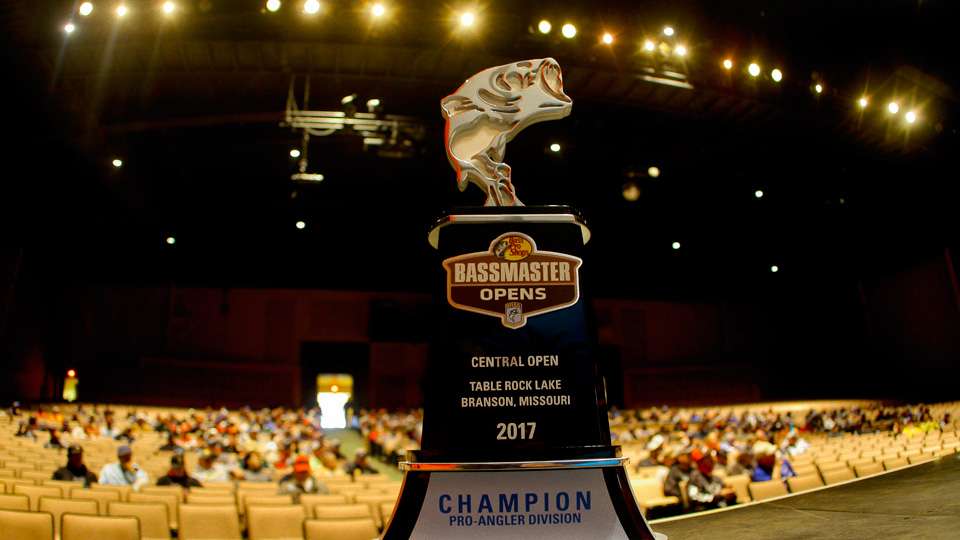  If you hold the trophy up on Saturday, and fish all three of the Bassmaster Central Opens, you are guaranteed a spot in the 2018 Bassmaster Classic. 