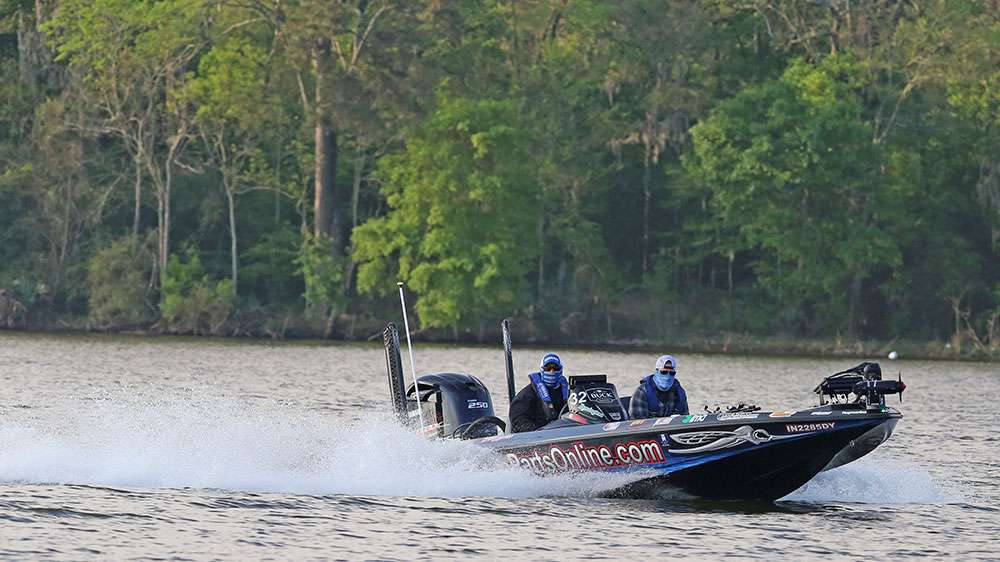 Classic anglers take their final look at Conroe before Day 1 of the GEICO Bassmaster Classic presented by DICK'S Sporting Goods begins on Friday. 
