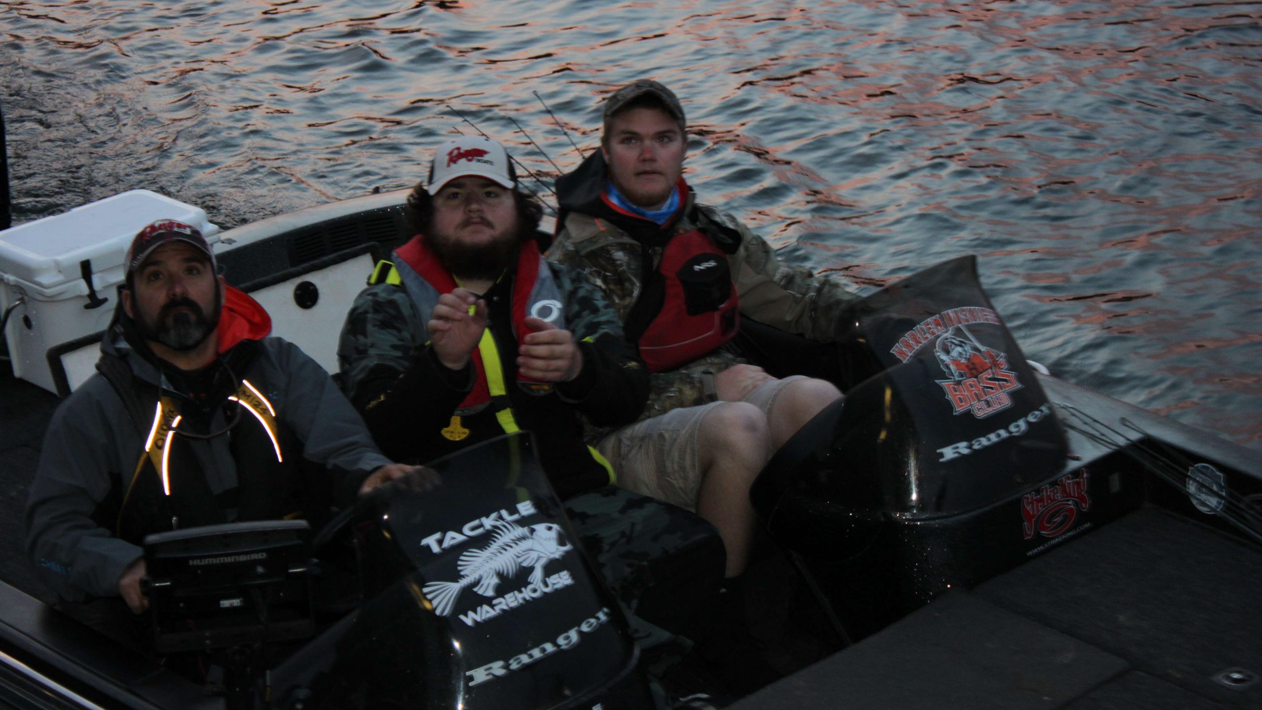 Illinois anglers Gage White and Jacob Bocker traveled a long
way to compete in this tournament.