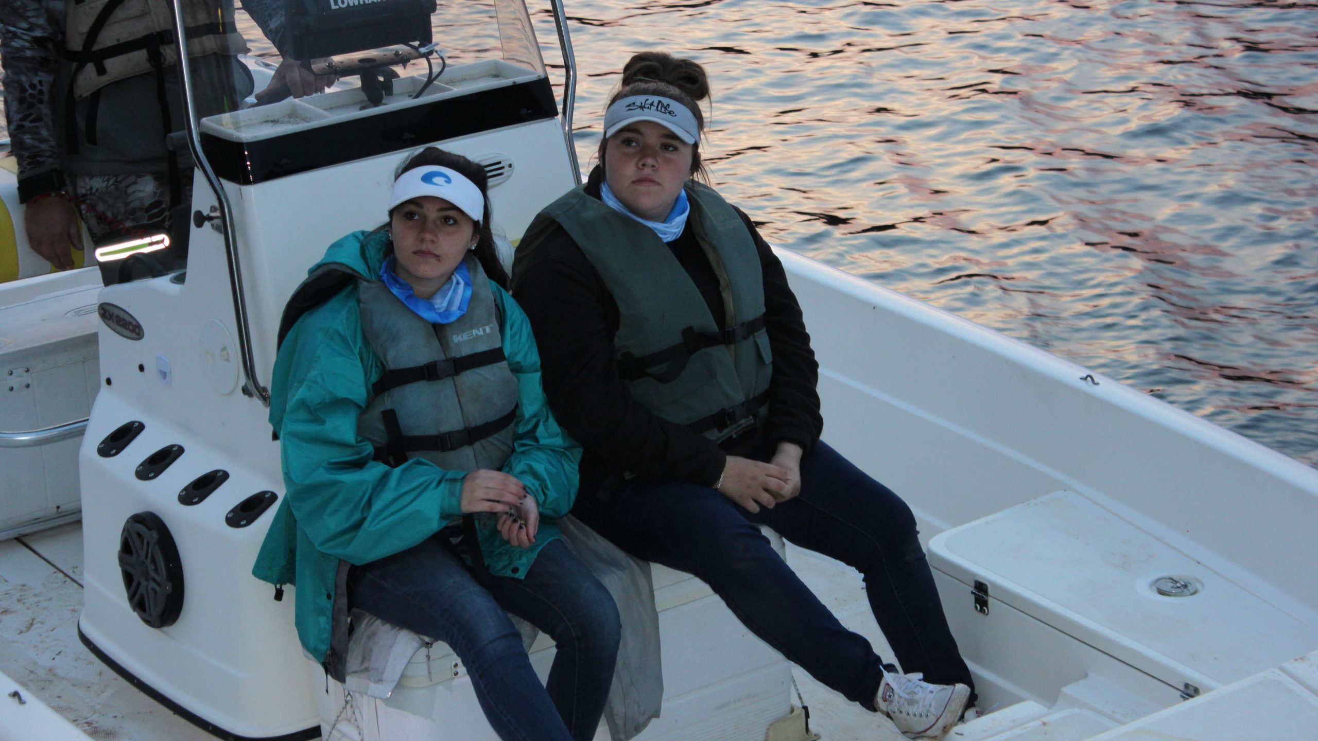 Gennah Prince and Hayleigh Moore are an all-female fishing duo in the competition.
