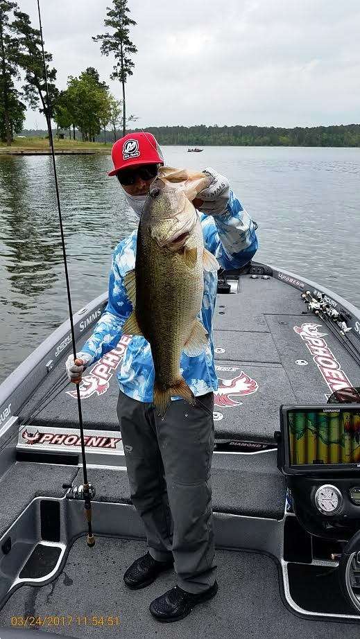 Elam with a 6+ pounder. 