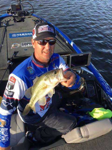 Todd Faircloth is on the steady track with another healthy 2-1/2 pounder. Not too bad for 45 minutes of work.