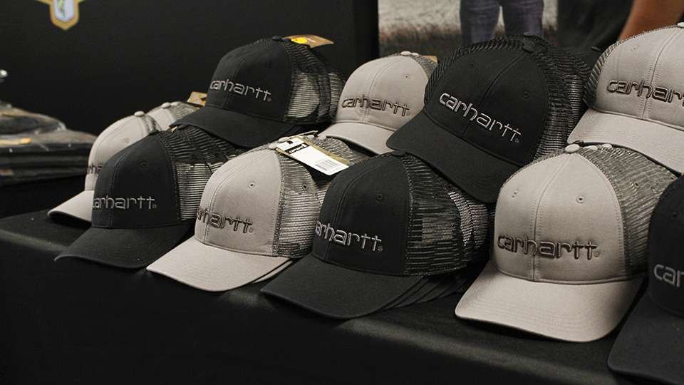 There were new Carhartt hats waiting for the fishermen this week as well.

