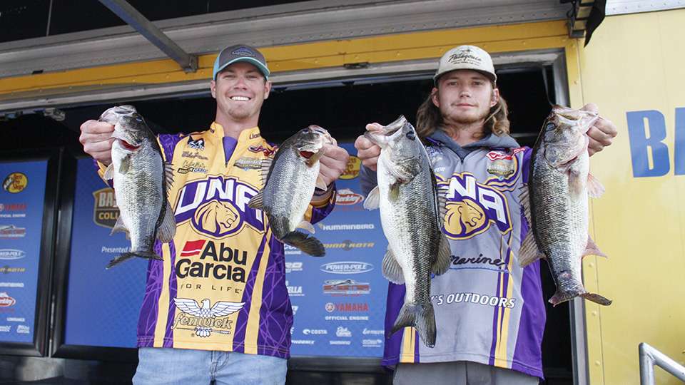 Austin Mize and Ethan Goodwin of North Alabama (11th, 10-4)
