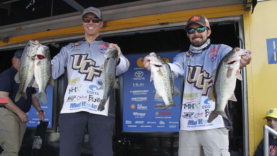 Rick Couch Jr. and John Kaufman of the University of Central Florida (10th, 10-7)