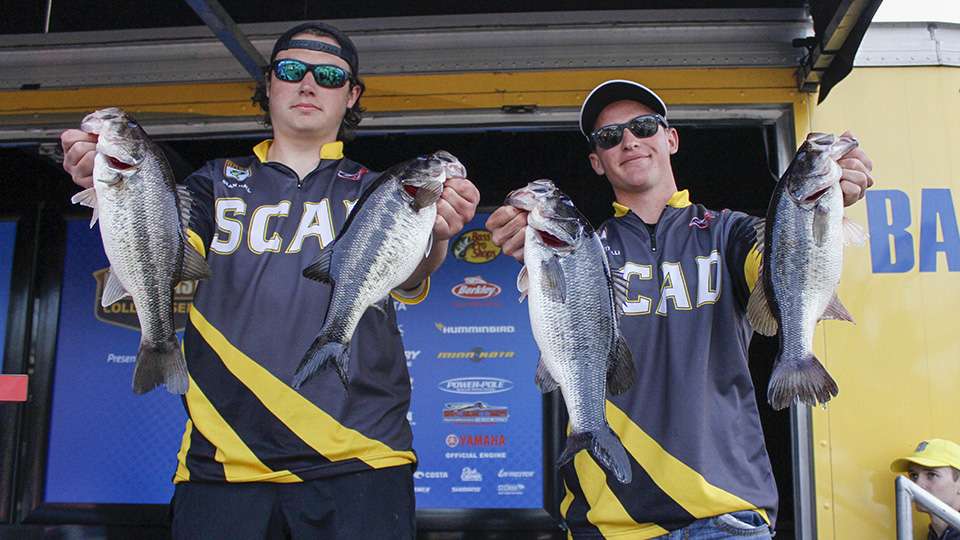 Noah Pescitelli and Sean Hall of SCAD (7th, 10-14)