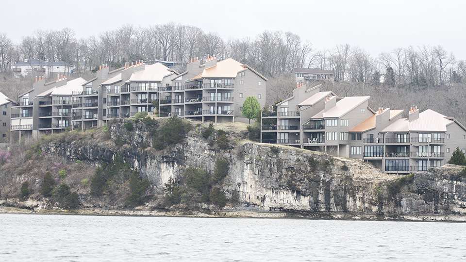 I also saw some of the big condo complexes and houses that Lake of the Ozarks had to offer.