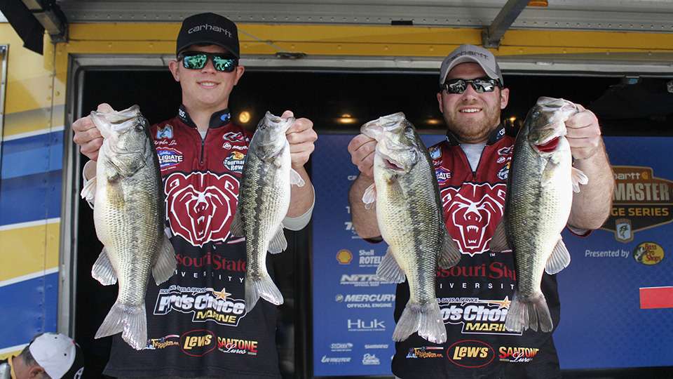 Nick King and Hayden Lee of Missouri State (39th, 12-1)