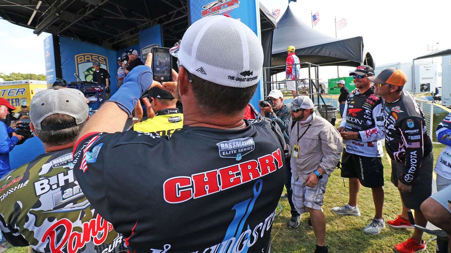 The last man is on stage. There are no more weights to call out except this one. âI want to be that guy, every time.â Cherry stood there the last time in 2012 as winner of the Bass Pro Shops Southern Open. The Elite Series qualifying event punched his ticket. Today, he will join his peers in the most anxious moment of the week. 

